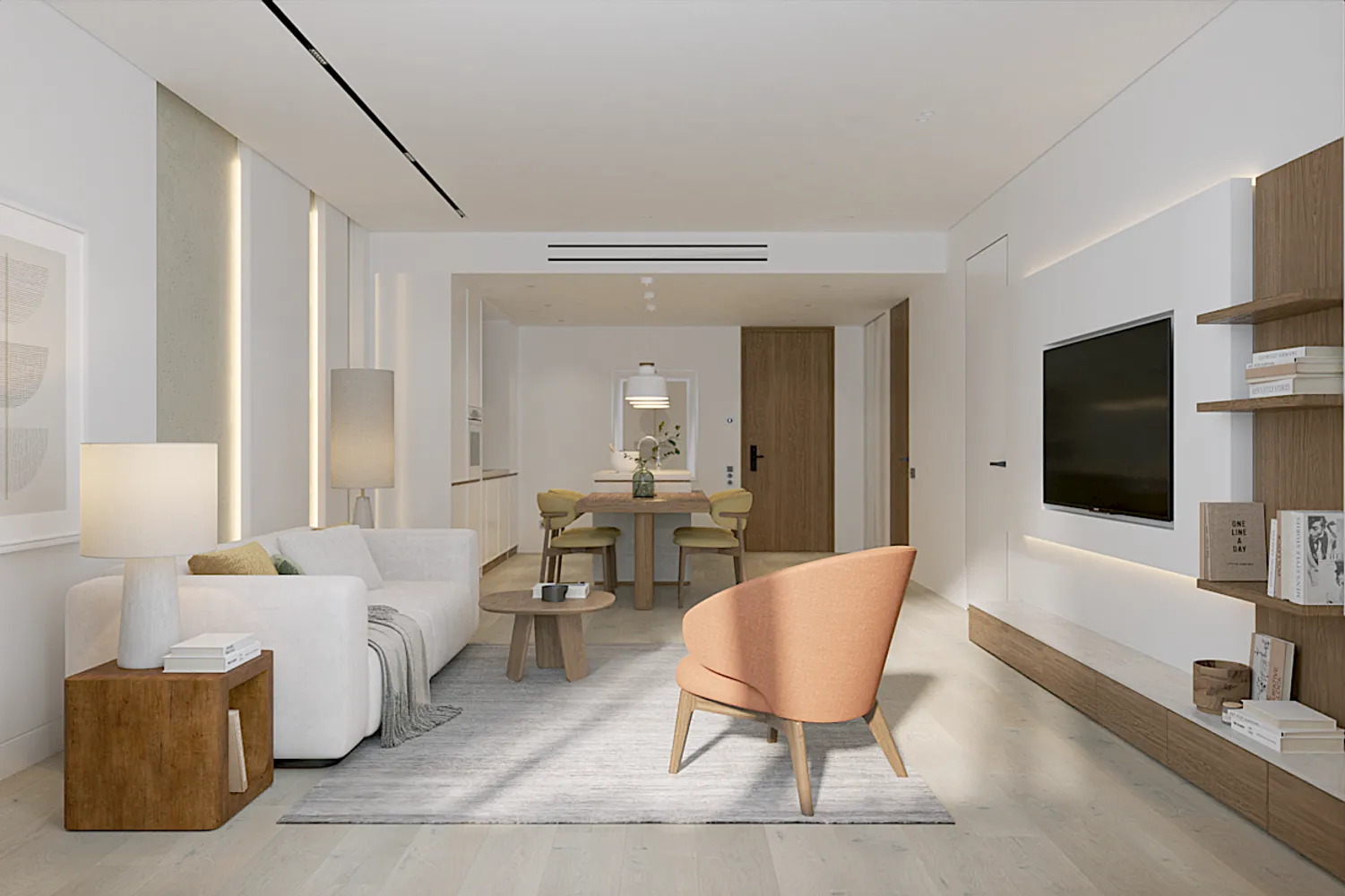 Layan Green Park 2 bedrooms 1 square 74.55