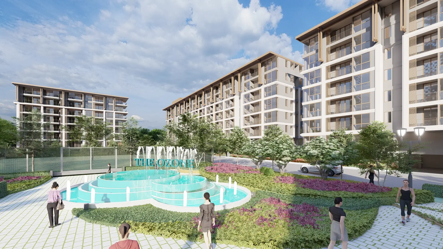 The Ozone Oasis Condominium bedrooms 3 square 122
