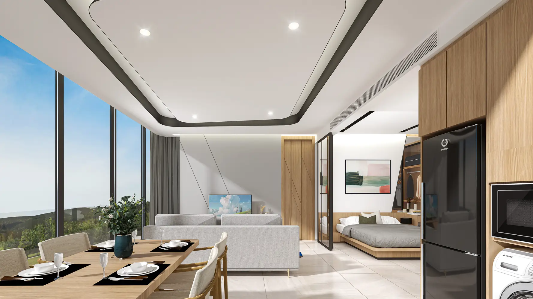 Hythe condominium bedrooms 1 square 58.14
