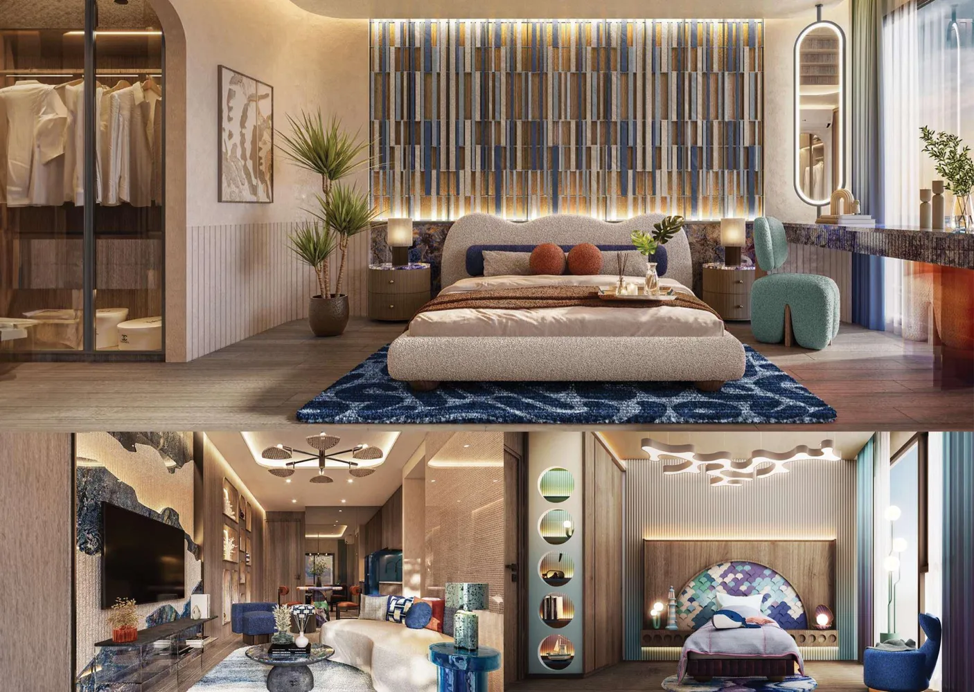 Bellevue Beachfront bedrooms 2 square 64