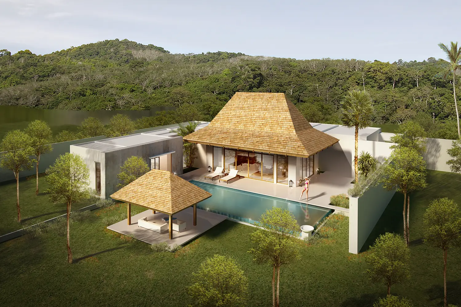 Anchan Indigo Villas bedrooms 3 square 360