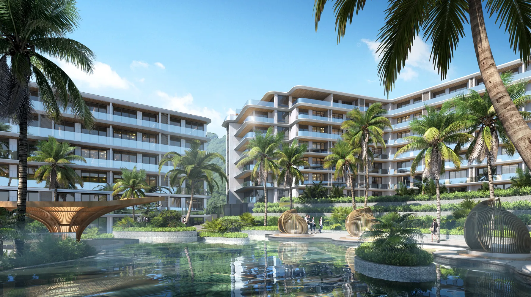 AYANA HEIGHTS SEA VIEW RESIDENCES bedrooms 1 square 57.57