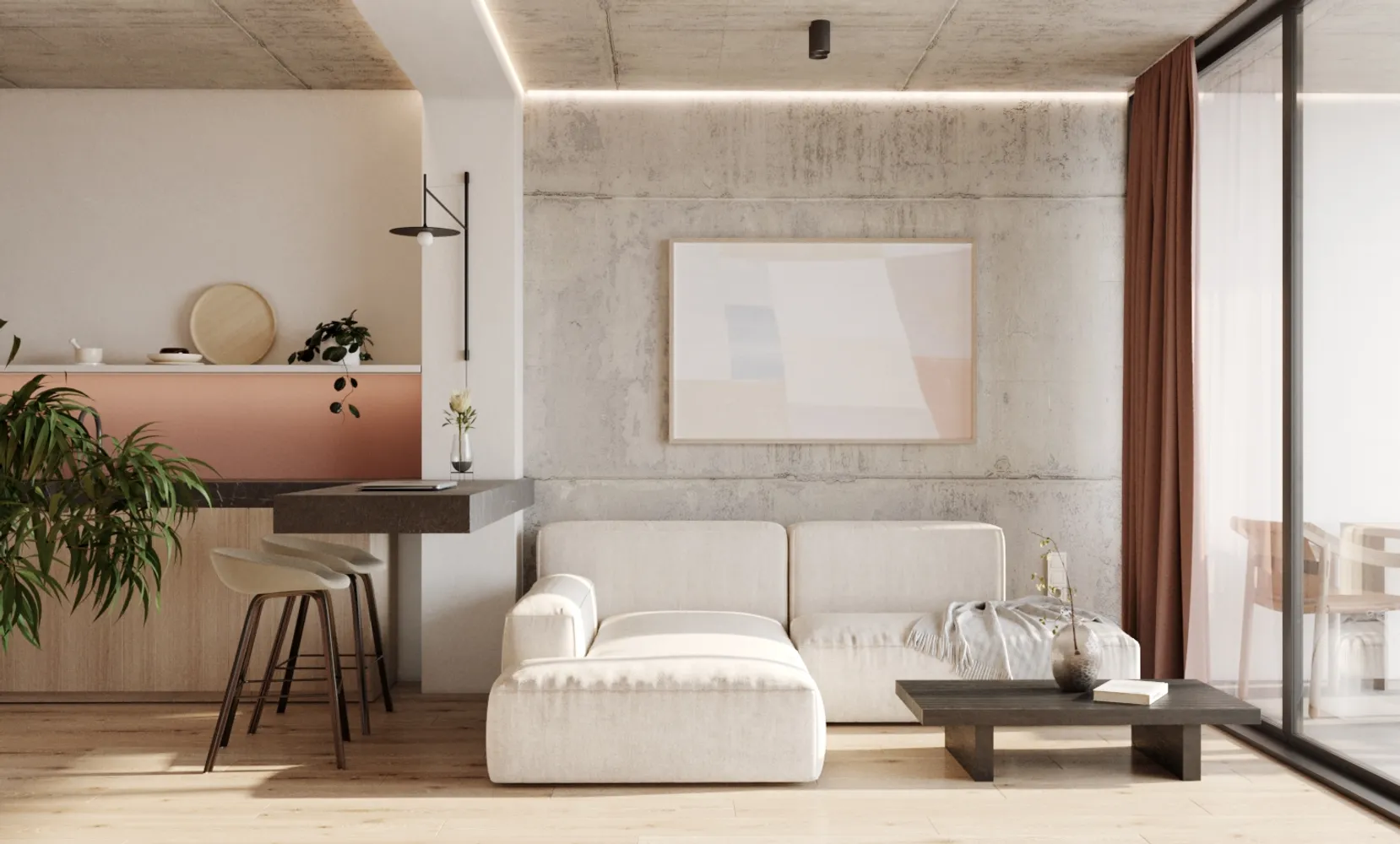Canggu Residence bedrooms 1 square 69.11