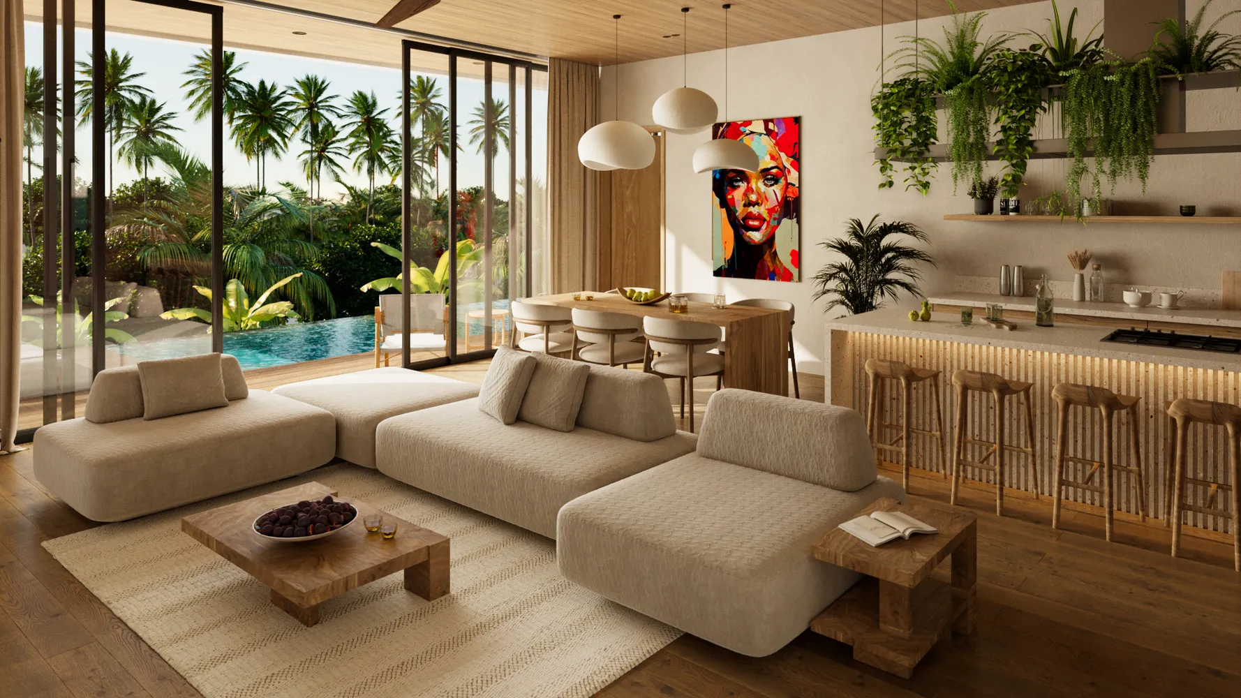 Global Bali Home  Serenity Villas bedrooms 3 square 210