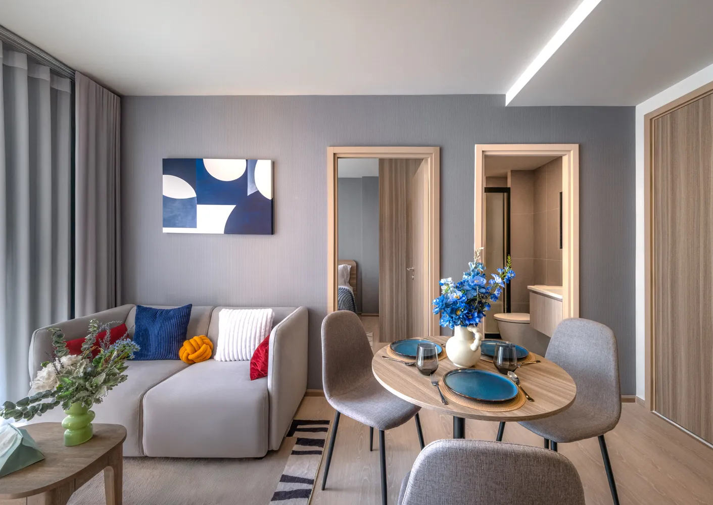 The Base Rise bedrooms 1 square 30.84