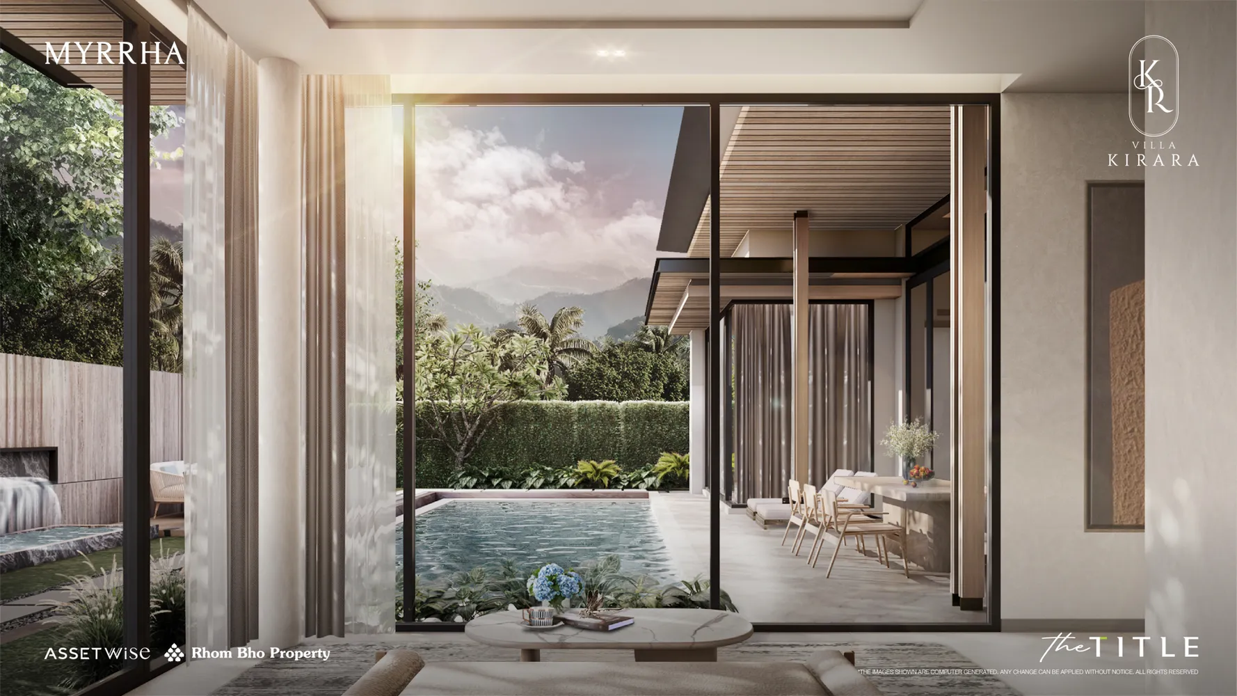 The Title Villa Kirara bedrooms 3 square 406