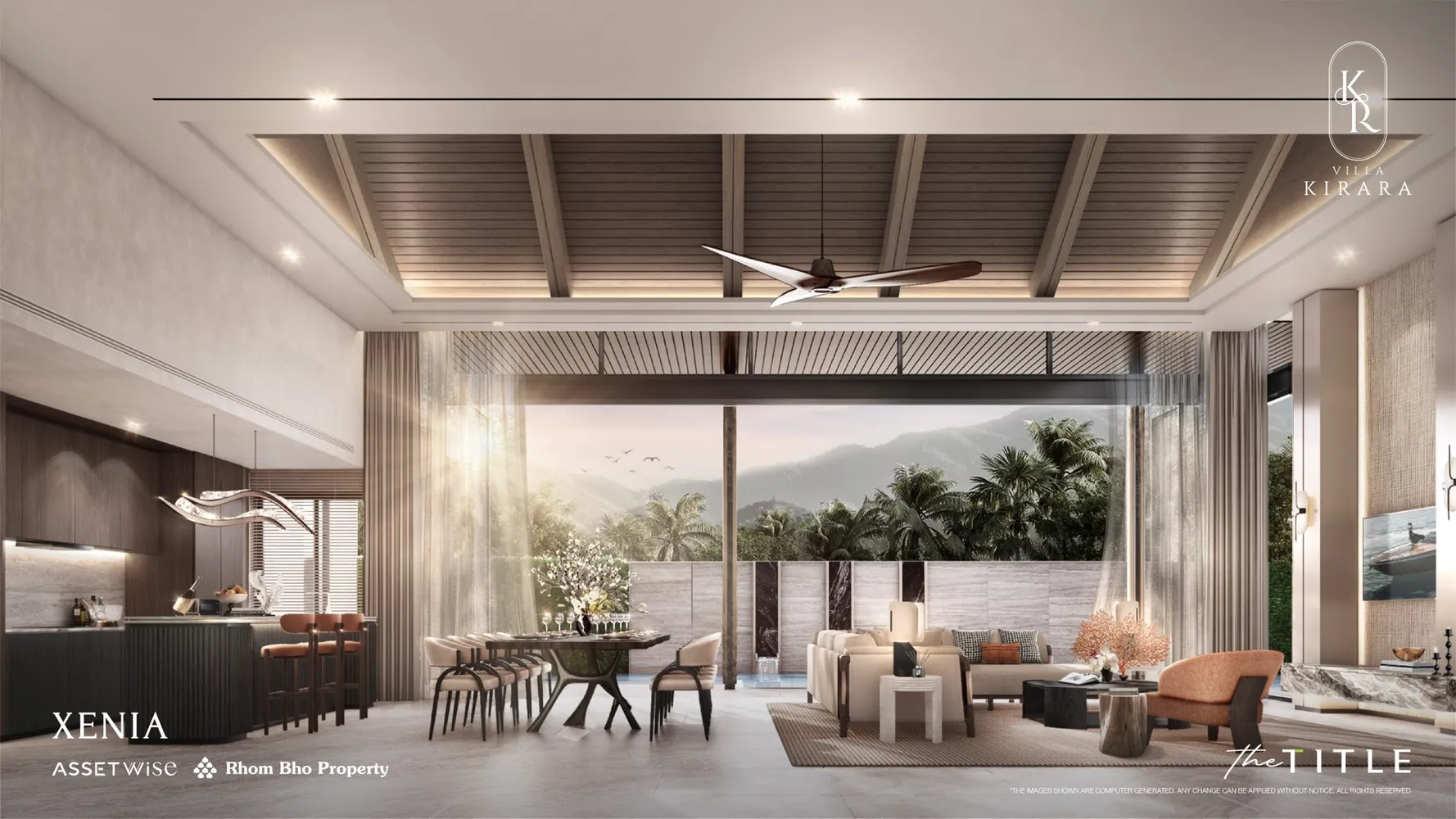 The Title Villa Kirara bedrooms 4 square 660