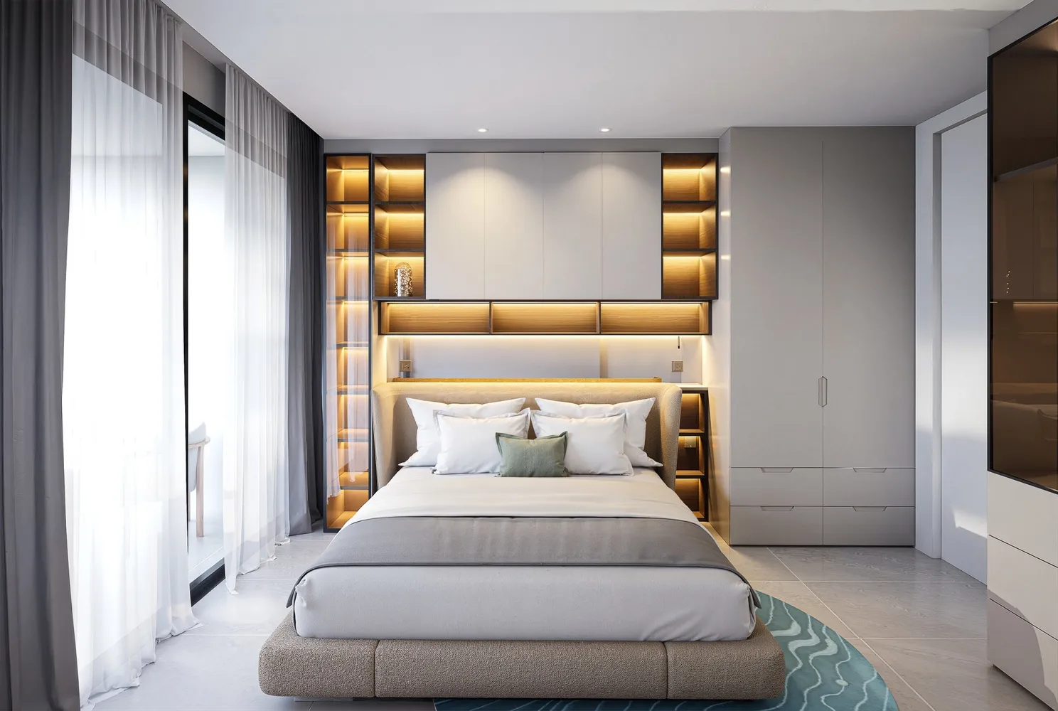 Wallaya Residence bedrooms 1 square 54