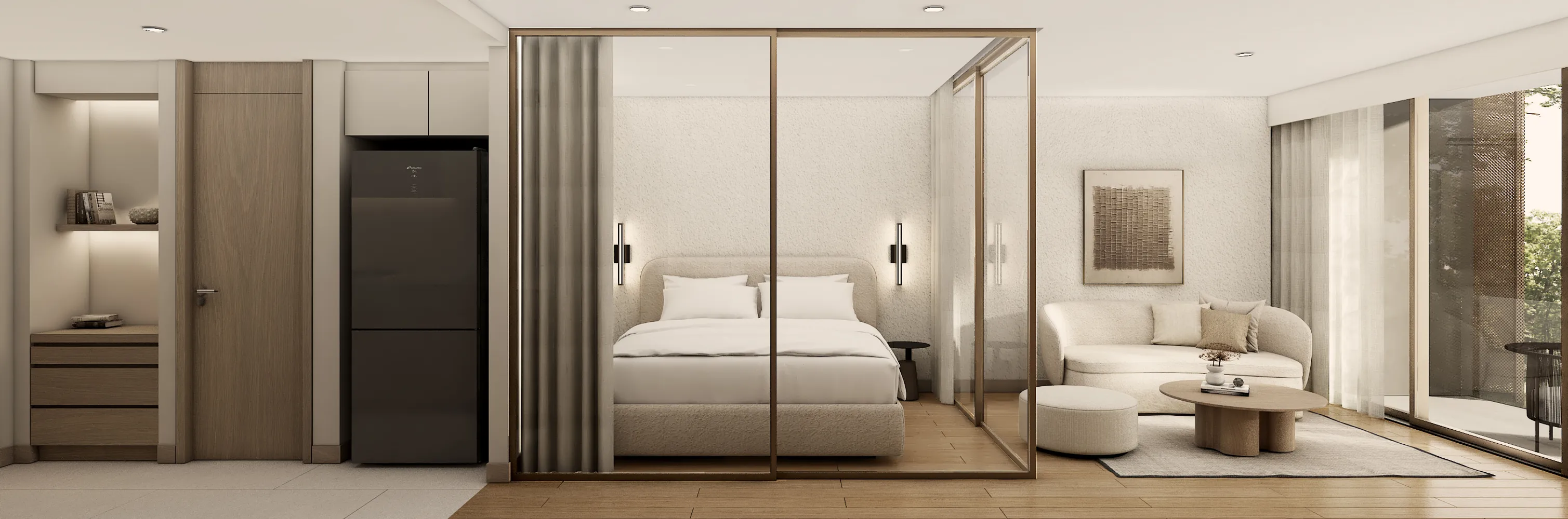 The Zero Nai Yang bedrooms 1 square 38.7