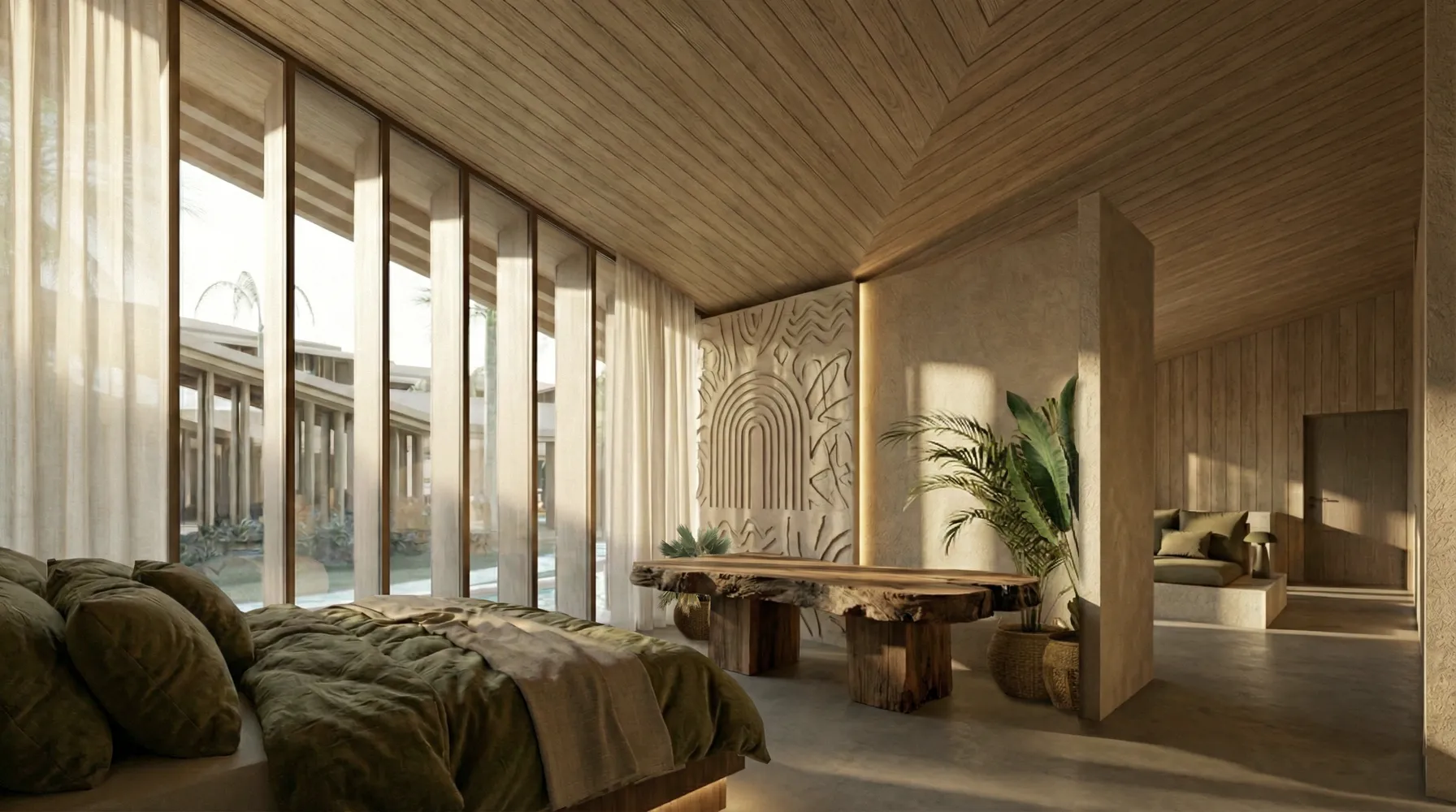 MediSpa Villas bedrooms 1 square 65