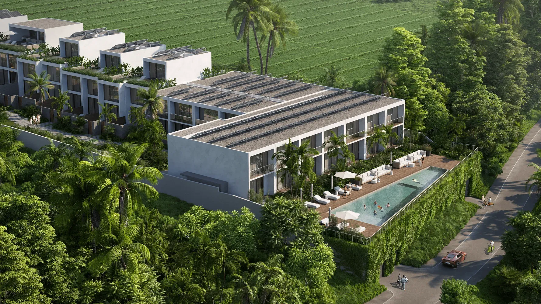 Ecoverse Townhouses bedrooms 2 square 128