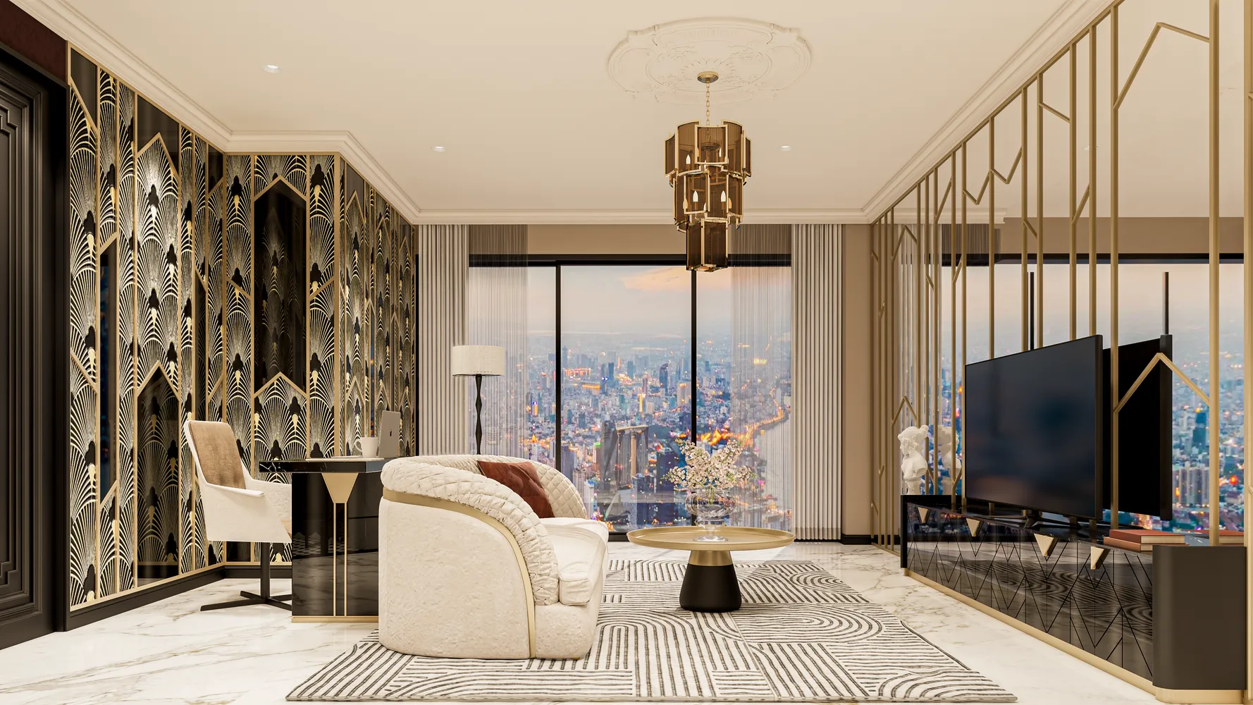 The Gatsby Residence bedrooms 4 square 190